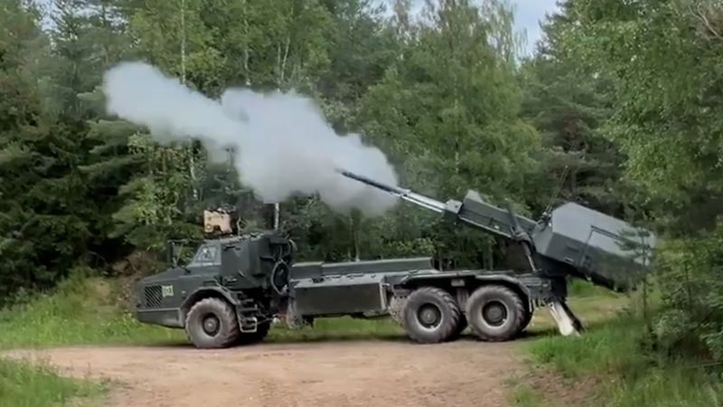 Army's new Archer fired abroad on operations for first time on operation in Estonia