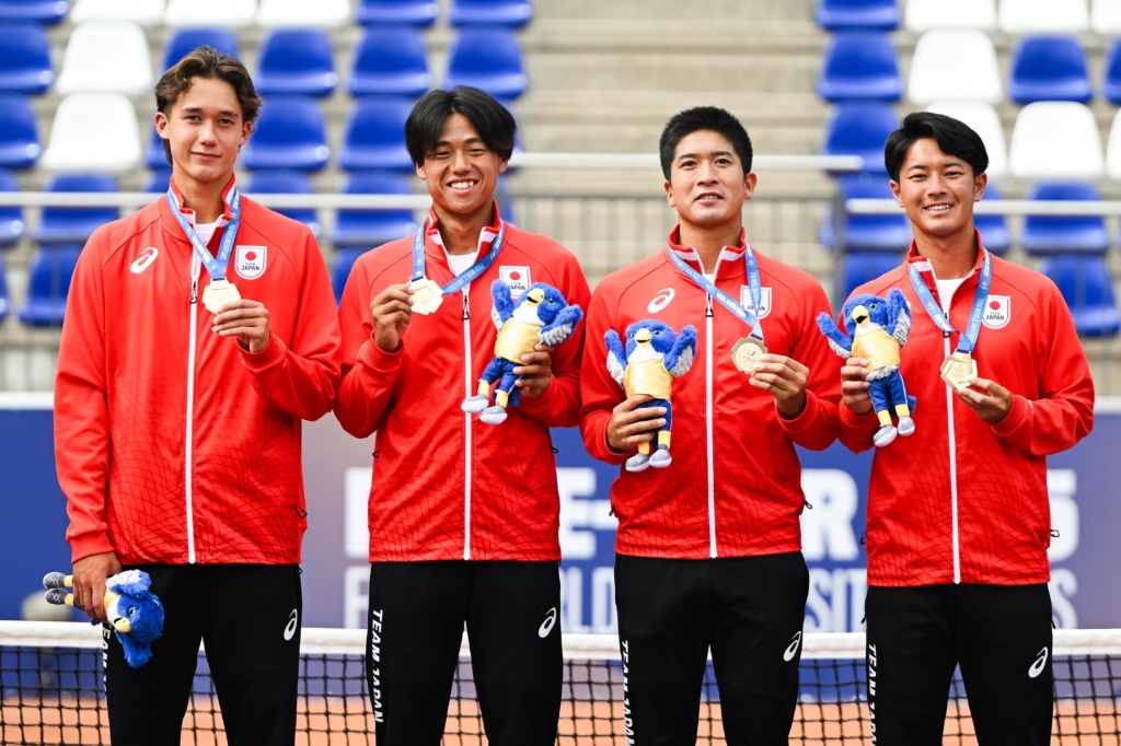Japan cleans up on the clay court