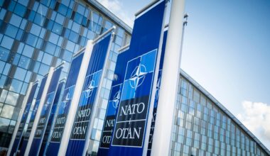 Das Nato-Hauptquartier in Brüssel