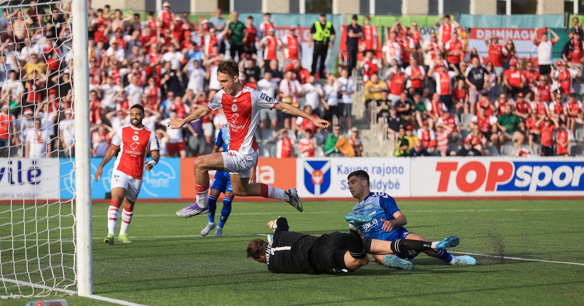 Mason Melia proves too hot to handle as St Patrick’s Athletic see off Hegelmann in Lithuania – The Irish Times
