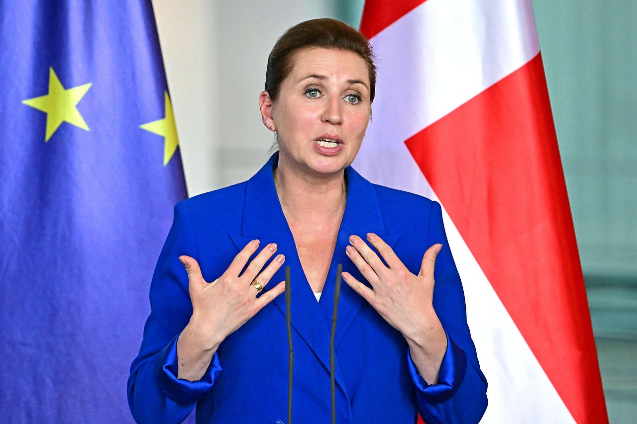 die dänische Premierministerin Mette Frederiksen