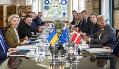 Zelenskyy Meets EU Leaders as Denmark Begins EU Council Presidency