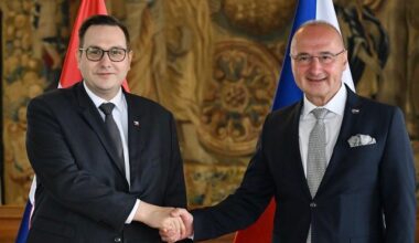 Czech and Croatian FMs Reaffirm Support for Ukraine and EU Security