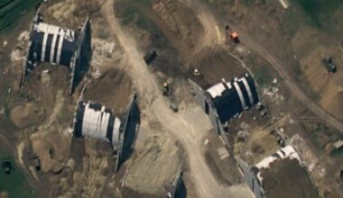 Russia Builds Aircraft Shelters Near Ukraine After Drone Strikes