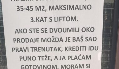 Majka = 4 strana radnika koji će useliti