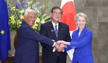 Japan, EU Vow to Expand Defense, Economic Security Cooperation