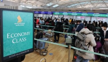 South Korea: International air passengers reach record high in 2025 1st half