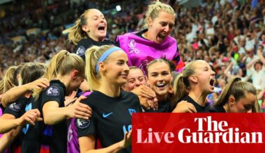 England 2-1 Italy (aet): Euro 2025 semi-final – as it happened | Women’s Euro 2025