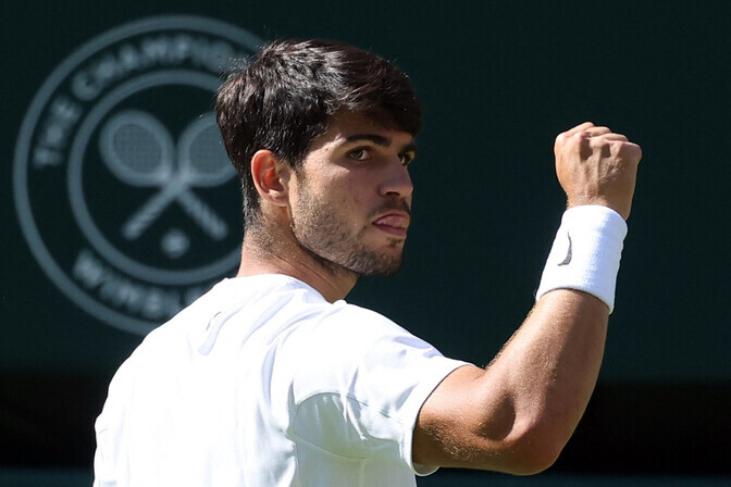 Alcaraz pääses kolmandat aastat järjest Wimbledonis finaali | Tennis