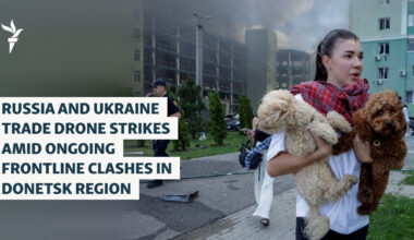 Russia And Ukraine Trade Drone Strikes Amid Ongoing Frontline Clashes In Donetsk Region