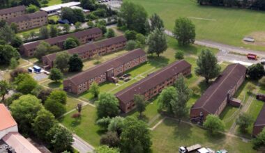 Labour accused of another U-turn over migrants housed on RAF base