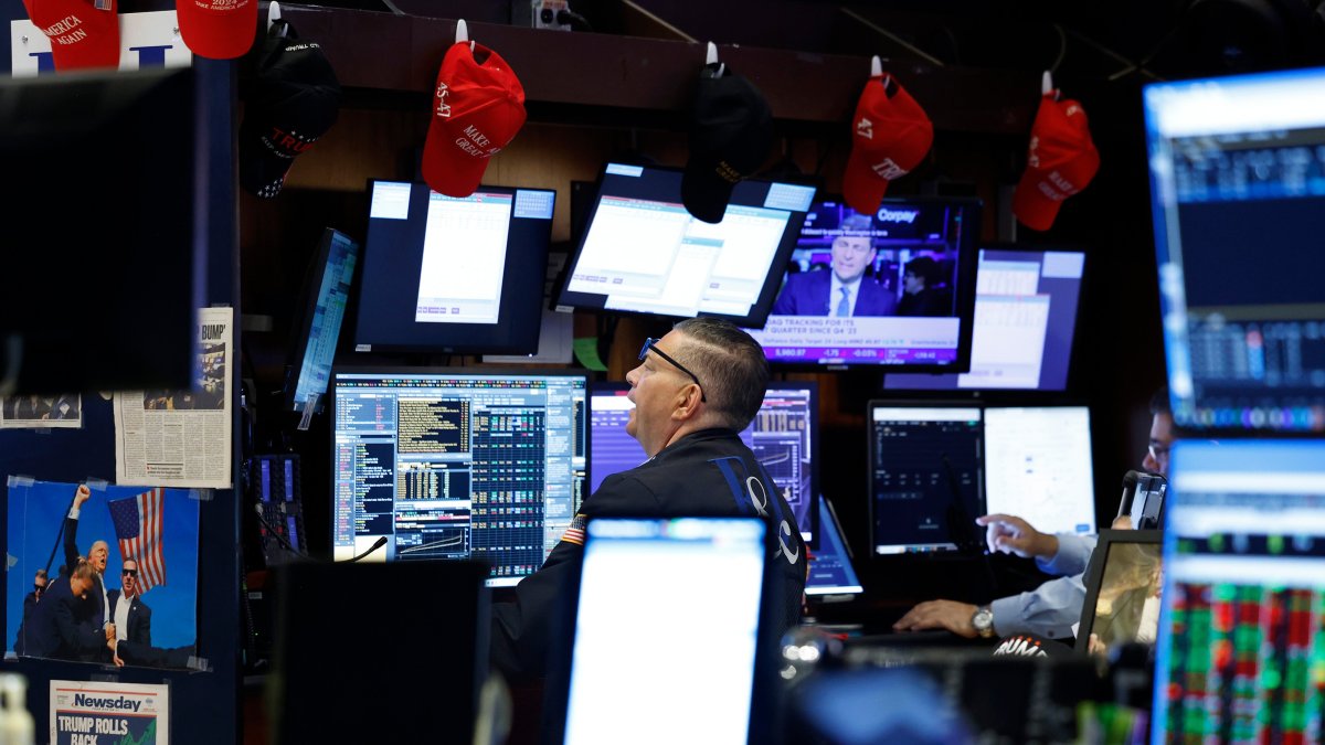 US stocks surge as Wall Street trumpets Trump’s economic agenda