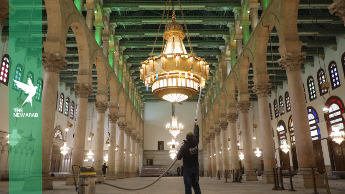 Inside the $300,000 maintenance of Syria’s iconic Umayyad Mosque
