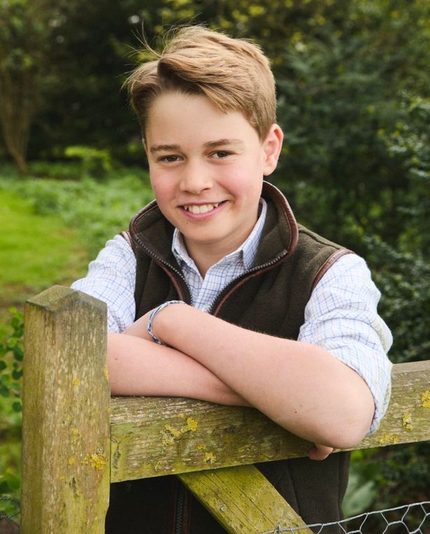 A new snap of Prince George released to mark his 12th birthday