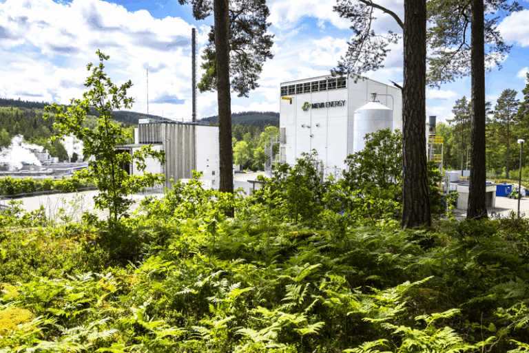 Decarbonising metal production: Replacing fossil gas with renewable biosyngas
