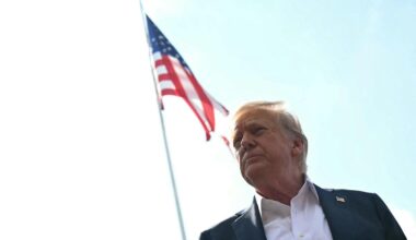 FTSE 100 and US stocks fall as Trump escalates trade war