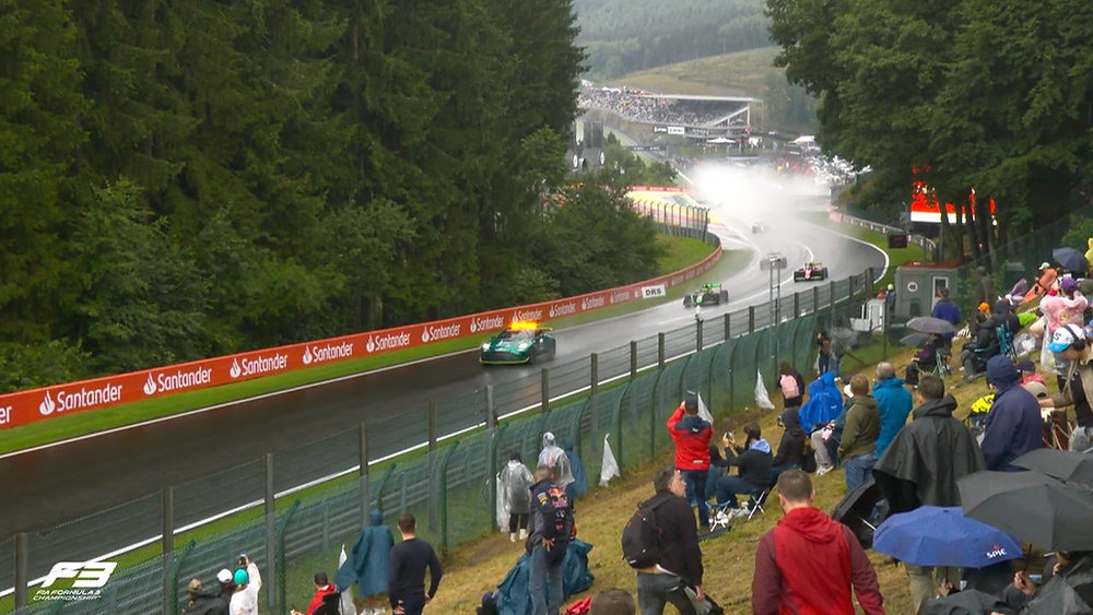 F3 Feature Race cancelled due to weather conditions in Belgium