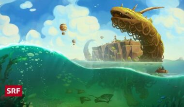 This week sees the release of one of the most anticipated games from Switzerland: "The Wandering Village" shows how inventively small studios involve their fans and friendly developers to bring masterpieces to the market despite limited budgets.