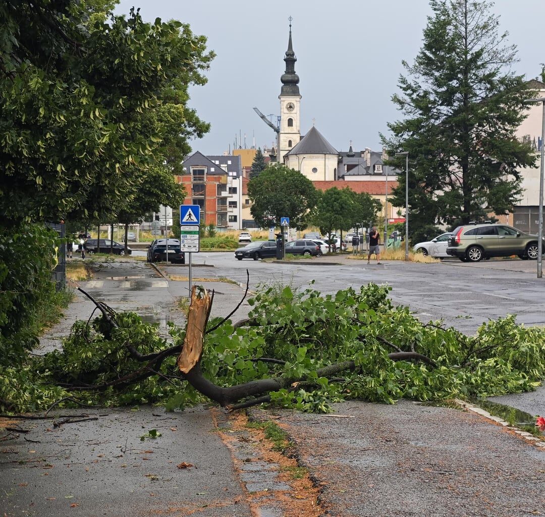 Búrka v Prešove