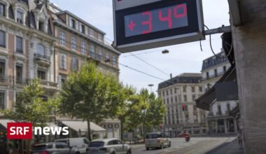 Immer mehr Hitzetage in Schweizer Städten - News