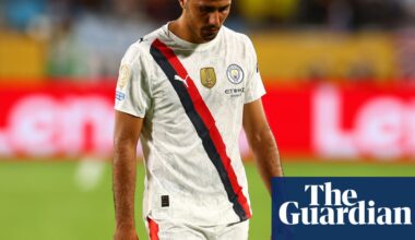 Rodri suffers injury setback as Manchester City count cost of Club World Cup exit | Club World Cup 2025