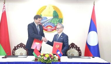 Laos, Belarus agree to strengthen ties, waive visas