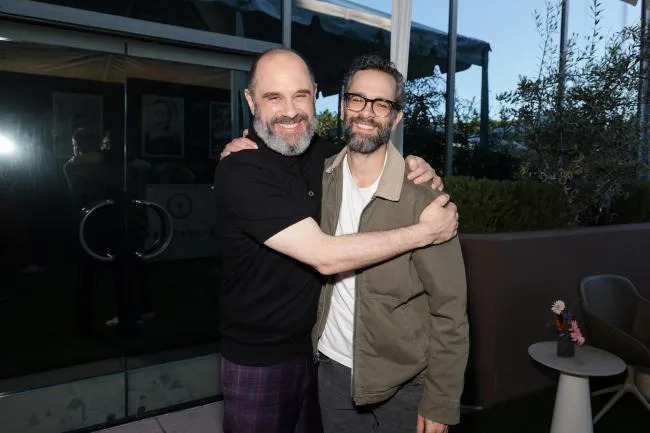 Craig Mazin, Neil Druckmann at the Deadline Contenders Television 2025 held at the Directors Guild of America on April 05, 2025 in Los Angeles, California.