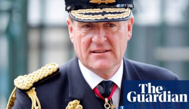 Former Royal Navy head sacked as MoD says behaviour fell ‘far short’ of values | Royal Navy