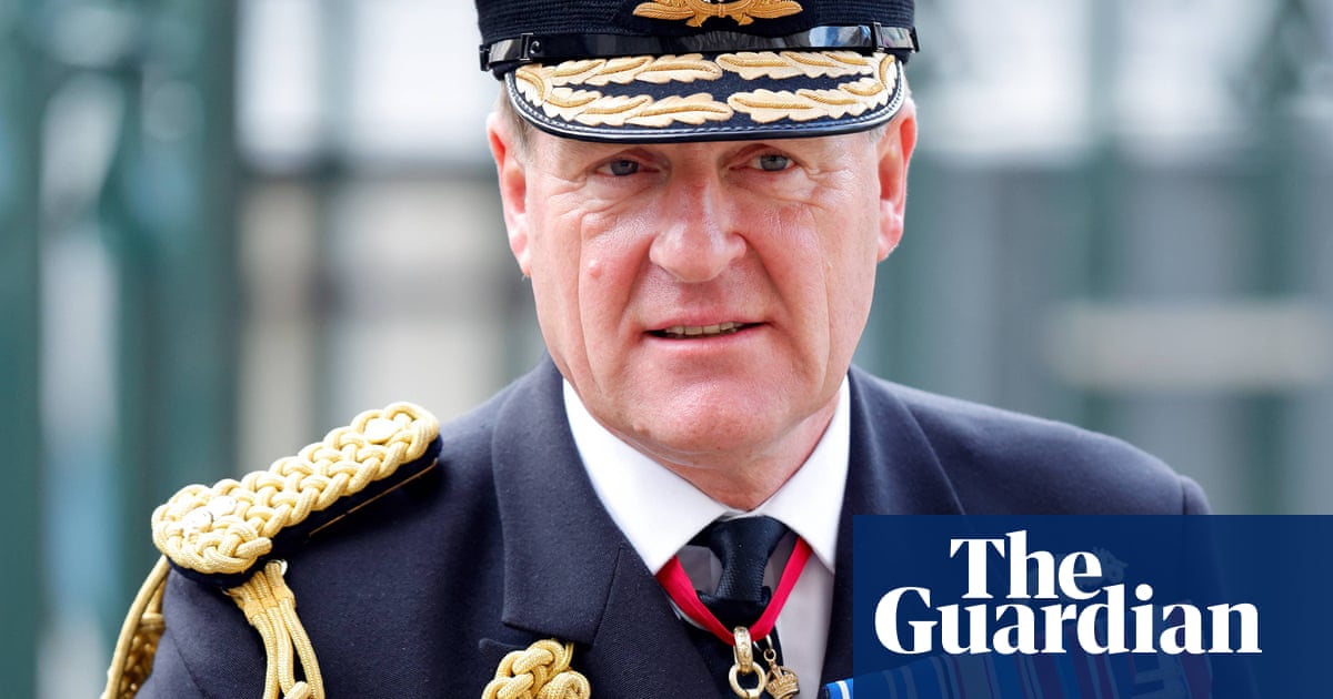 Former Royal Navy head sacked as MoD says behaviour fell ‘far short’ of values | Royal Navy