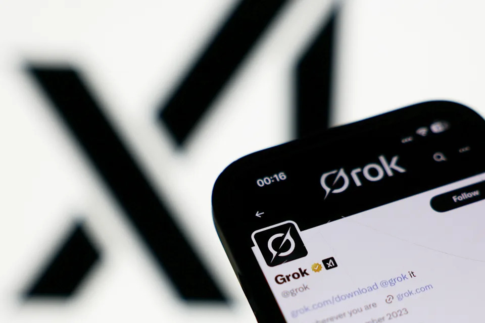 The Grok X account