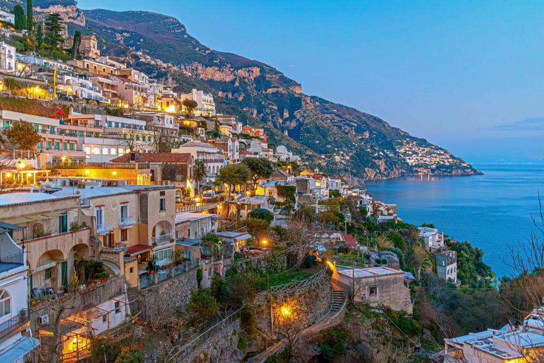 Fast zu schön, um wahr zu sein: Positano war die perfekte Kulisse für „Mr. Ripley“. 