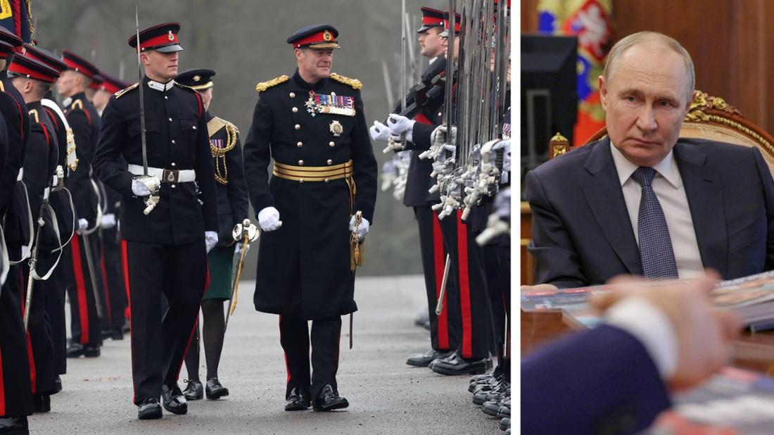 Sir Patrick Sanders und Putin