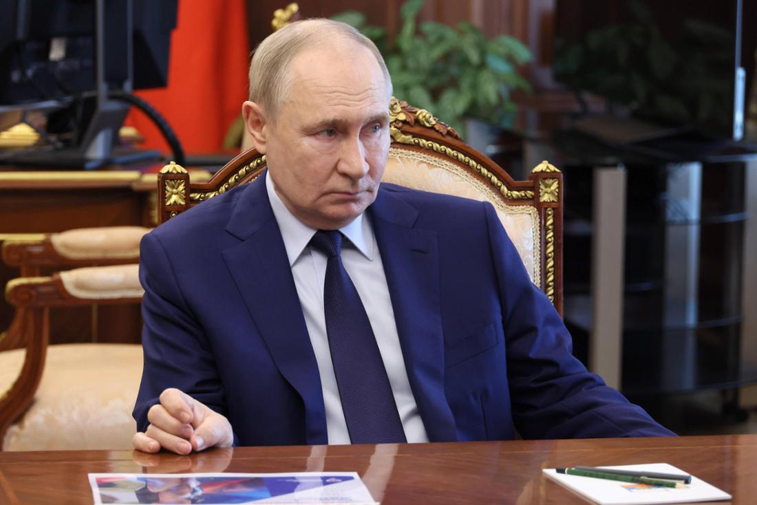 Moskau-Machthaber: der russische Autokrat Wladimir Putin.