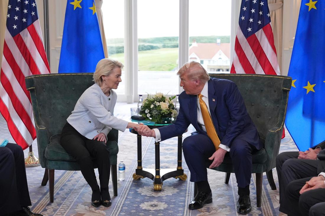 Die EU und die USA trafen eine Einigung im Zollstreit. EU-Kommissionspräsidentin von der Leyen gab sich positiv. Doch Wirtschaftsvertreter kritisieren den Deal.