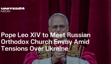 Pope Leo XIV to Meet Russian Orthodox Church Envoy Amid Tensions Over Ukraine — UNITED24 Media