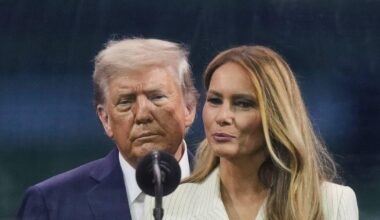 Melania Trump dubbed an 'undercover agent' after the U.S. President disclosed that it was his wife who nudged him to take a tougher stance on Vladimir Putin