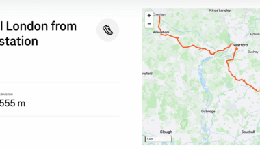 I spent 8 hours running from Zone 9 to Central London
