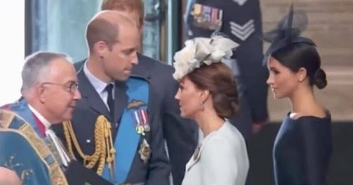 Prince William was 'human shield' in tense moment with Meghan and Kate - Celebrity News - Entertainment