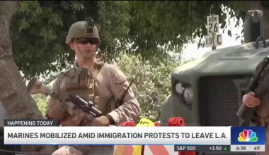 Marines mobilized amid immigration protests to leave LA – NBC Los Angeles