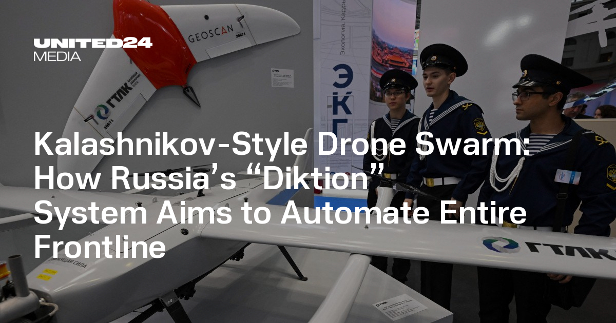 How Russia’s “Diktion” System Aims to Automate Entire Frontline — UNITED24 Media