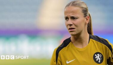 Lynn Wilms playing for the Netherlands
