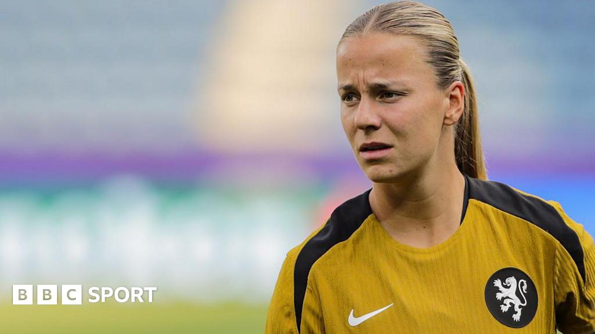 Lynn Wilms playing for the Netherlands