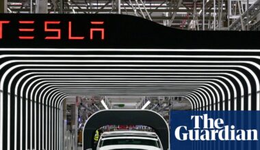 Tesla’s European sales slump as Musk warns of ‘rough quarters’ ahead | Tesla