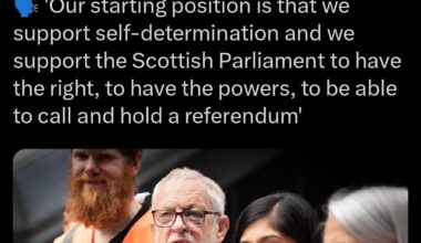 Corbyn’s left-wing party set to back Holyrood’s right to unilaterally call independence referendum