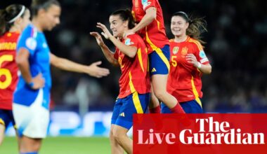 Italy v Spain: Women’s Euro 2025 – live | Women’s Euro 2025