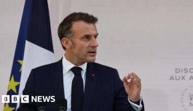 Europe's freedom faces greatest 'threat' since WW2, says Macron