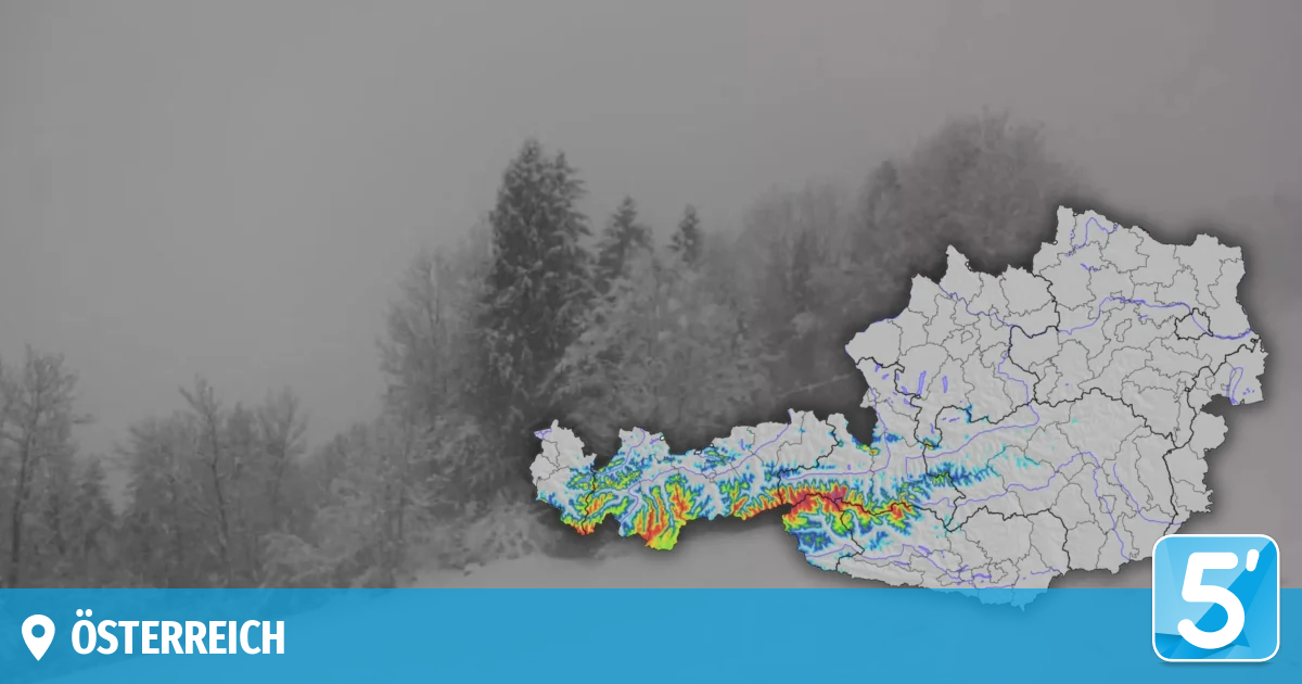 Karte zeigt, wo jetzt was fällt – 5 Minuten