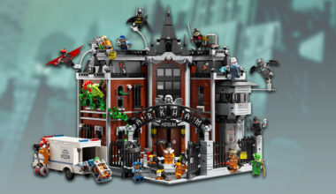 Lego's Massive Batman Arkham Asylum Set Doubles As A Unique Advent Calendar