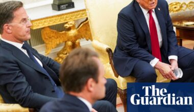First Thing: Trump does deal with Nato allies to arm Ukraine and warns Russia of severe sanctions | US news