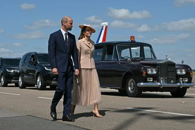 Getty Prince William and Kate Middleton on July 8, 2025